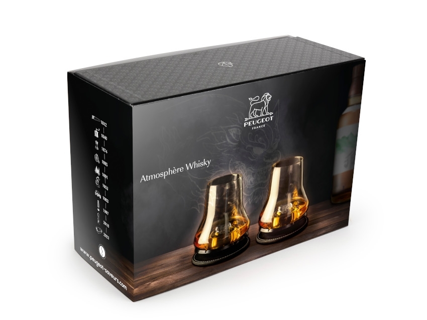 PEUGEOT Whisky Atmosphere Set Duo mit Kühlsockel