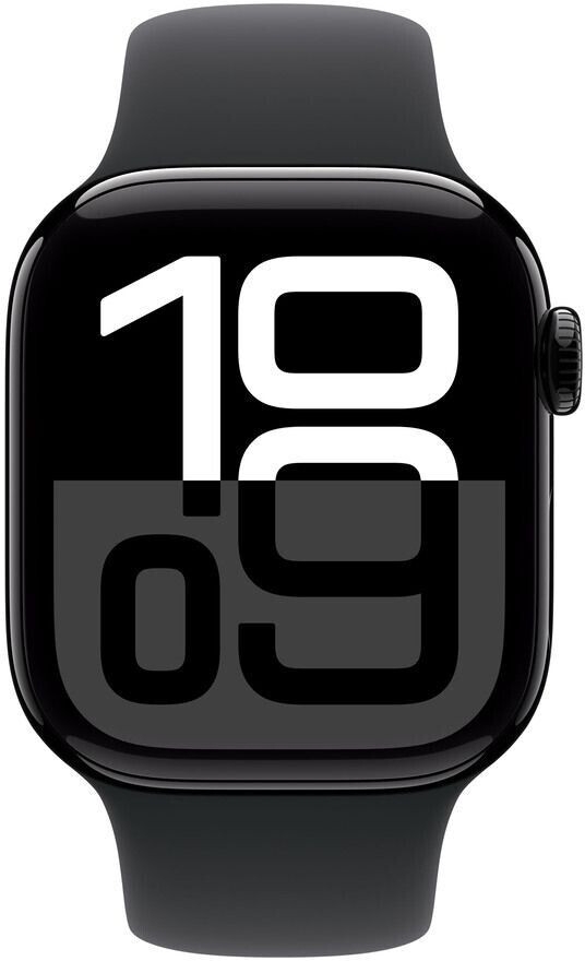 APPLE Watch Series 10 Schwarz, 42 mm Band S/M
