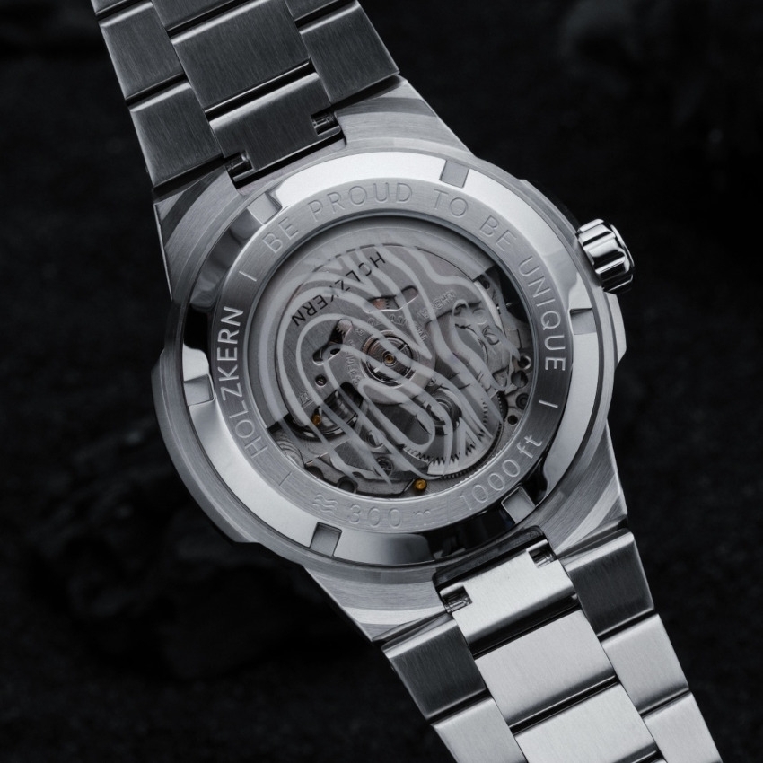 HOLZKERN Deepdiver Herren - Marmor & Silber