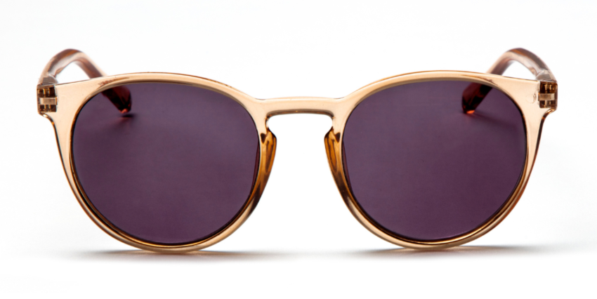 LOOPLABB Sonnenbrille PAPILLON crystal champagne