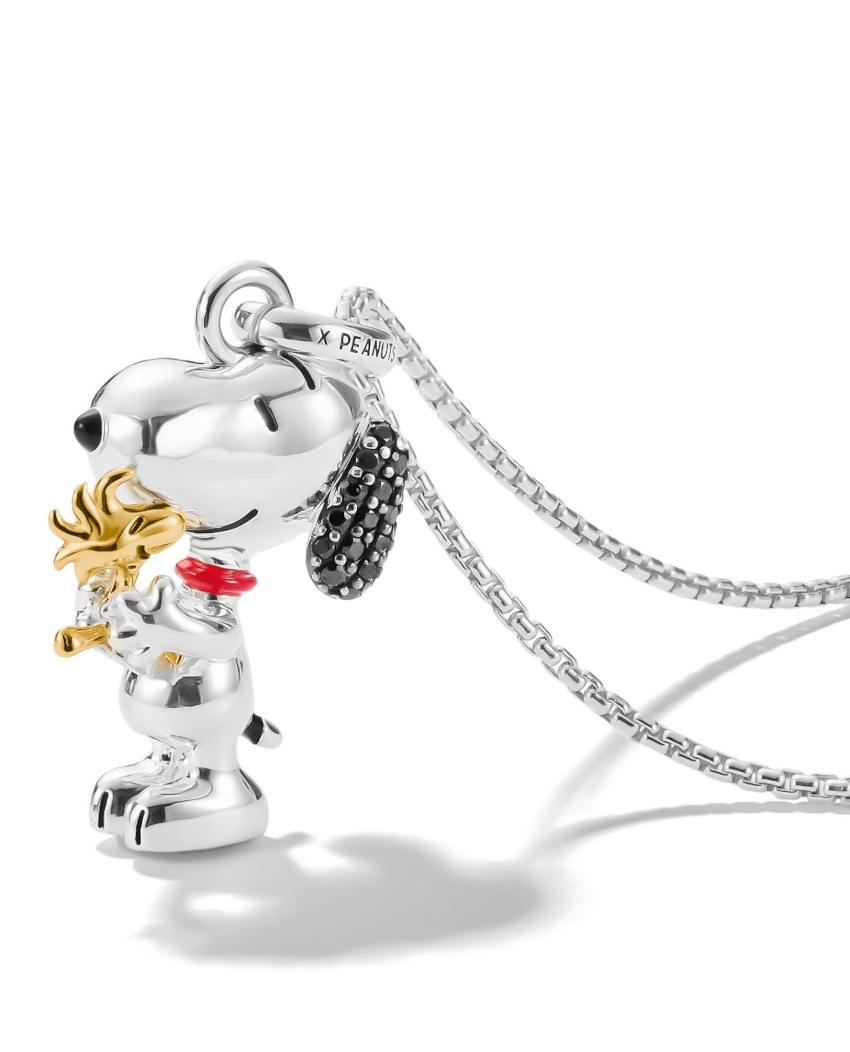 THOMAS SABO Peanuts Kette Snoopy Pavé + Woodstock