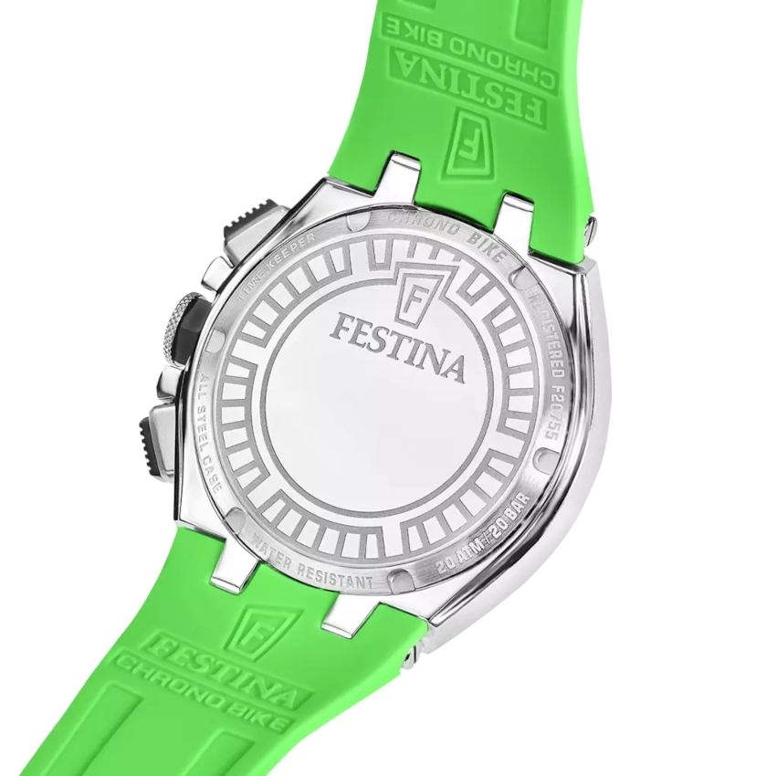 FESTINA Chrono Bike 46,57 mm Herrenuhr - grün