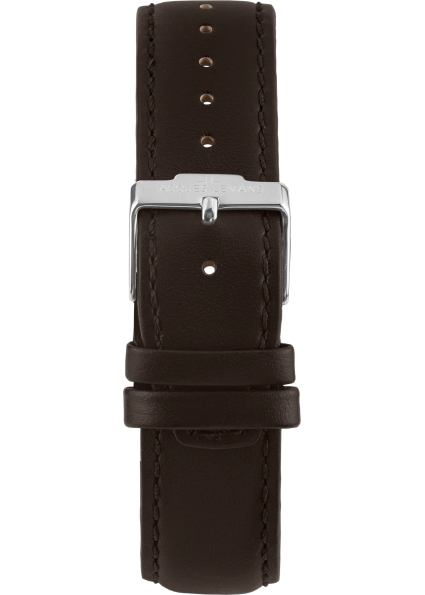 JACQUES LEMANS London 42 mm Herrenuhr - braun