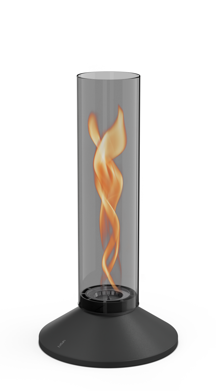 HÖFATS Spin X 1200 all black + 6 Liter Bioethanol