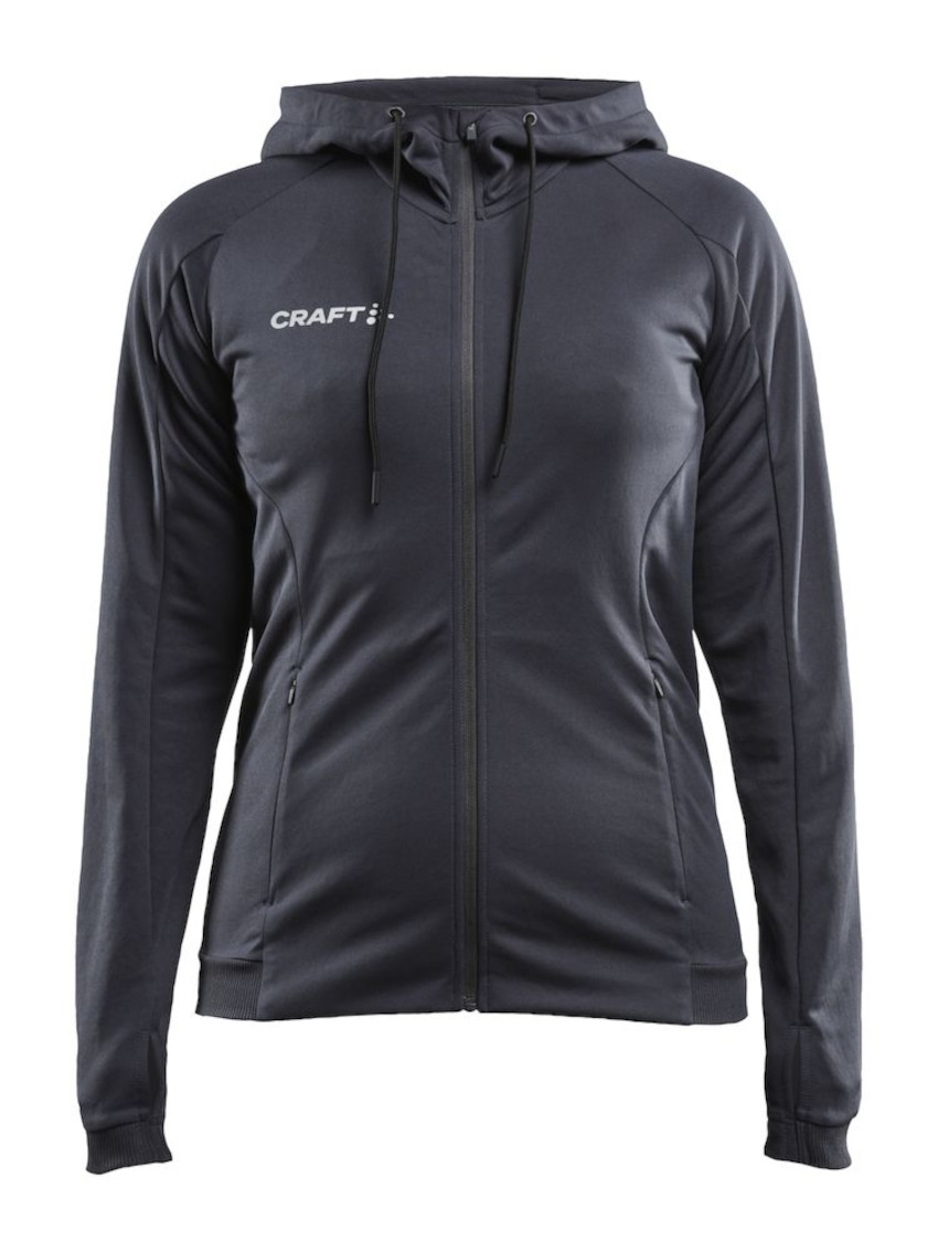 CRAFT Evolve Hood Jacket Damen, asphalt, Gr. S