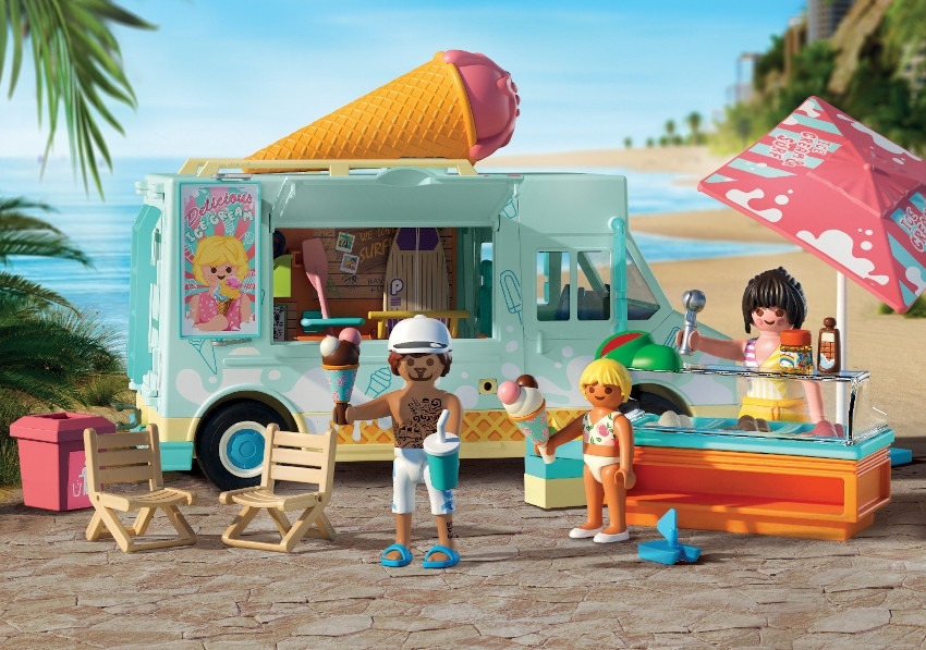 PLAYMOBIL Ice Cream Truck mit Surfshop 71904