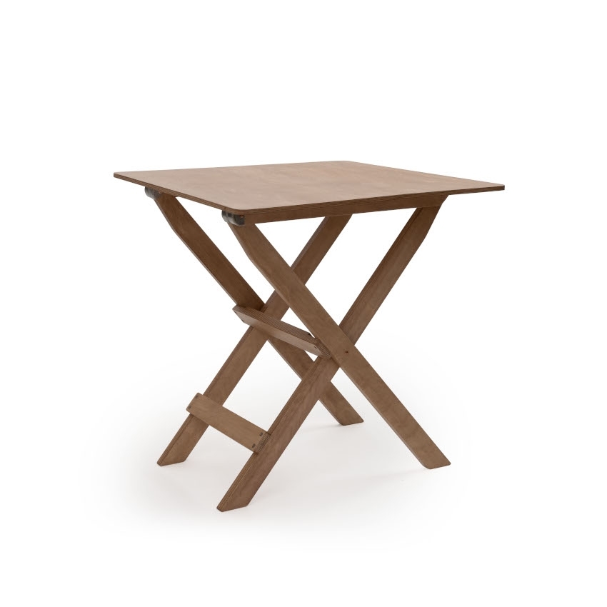 BAREBONES Ridgetop Wood Folding Table