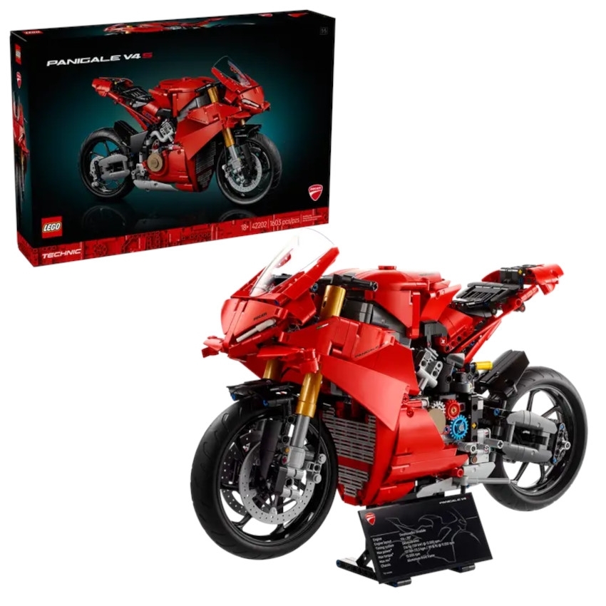 LEGO Technic Ducati Panigale V4 S Motorrad 42202