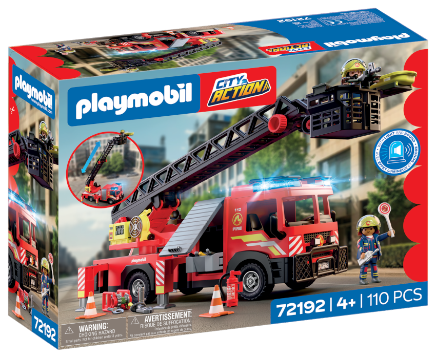 PLAYMOBIL Feuerwehr-Leitfahrzeug 72192