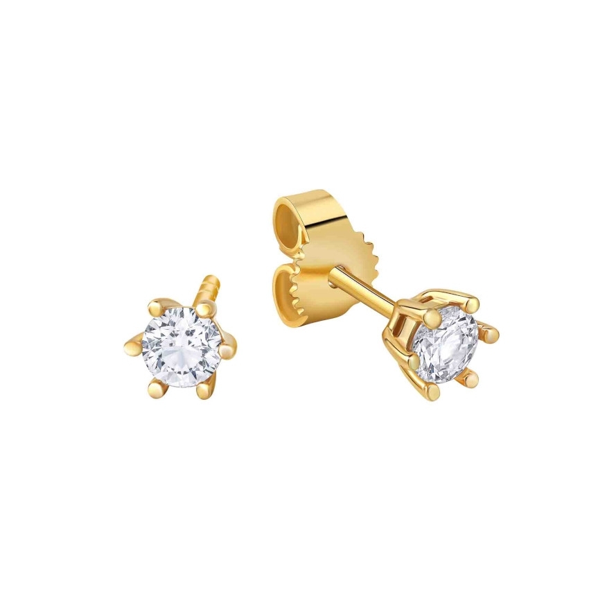 JMC Diamant Ohrstecker Gelbgold 0,5 ct