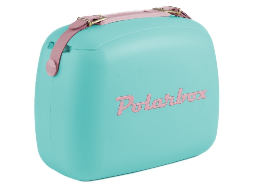 POLARBOX Kühlbox 6 Liter inkl. 2 Behälter Cyan Pop