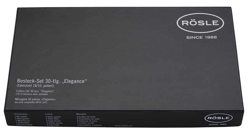 RÖSLE Besteck ELEGANCE 30-tlg.