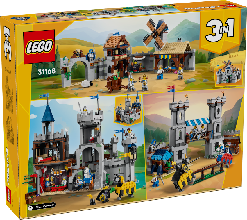 LEGO Creator Ritterburg im Mittelalter 31168