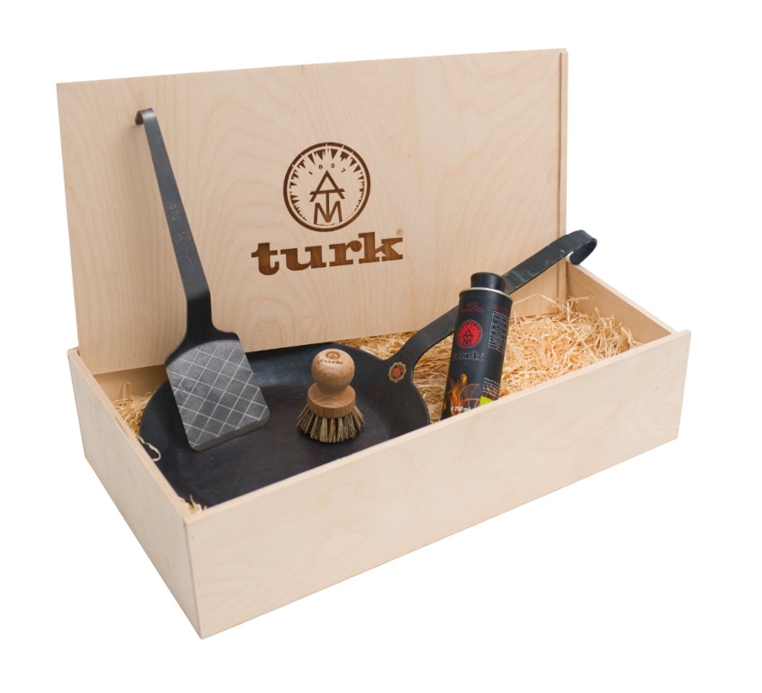 TURK geschmiedete Pfanne im Geschenkset