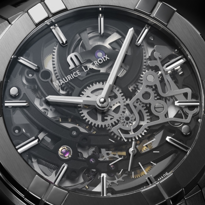 MAURICE LACROIX Aikon Automatic Skeleton Herrenuhr