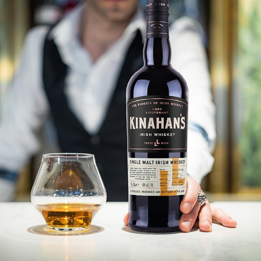 KINAHAN'S Irish Single Malt Whiskey