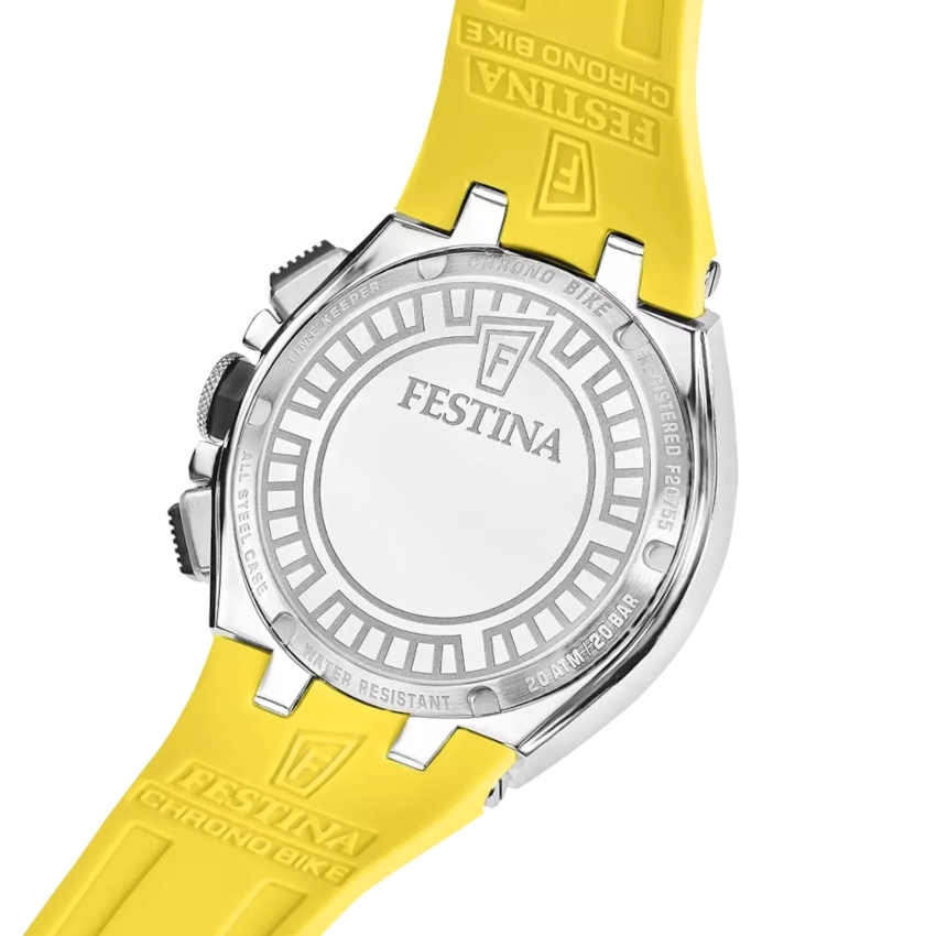 FESTINA Chrono Bike 46,57 mm Herrenuhr - gelb