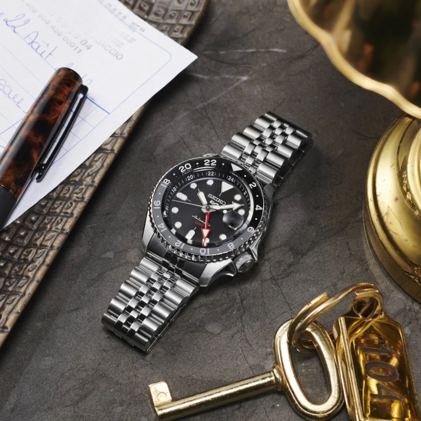 SEIKO 5 Automatic GMT Herrenuhr