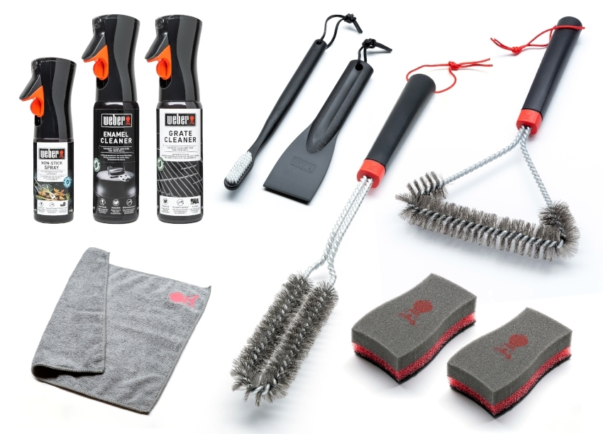 WEBER Reinigungsset Gasgrill Emaille