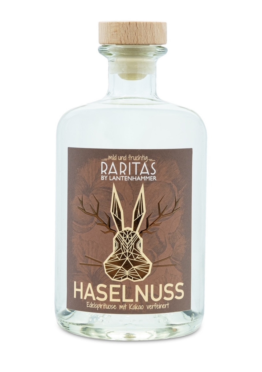 LANTENHAMMER Raritas Haselnuss 32% 0,5 L