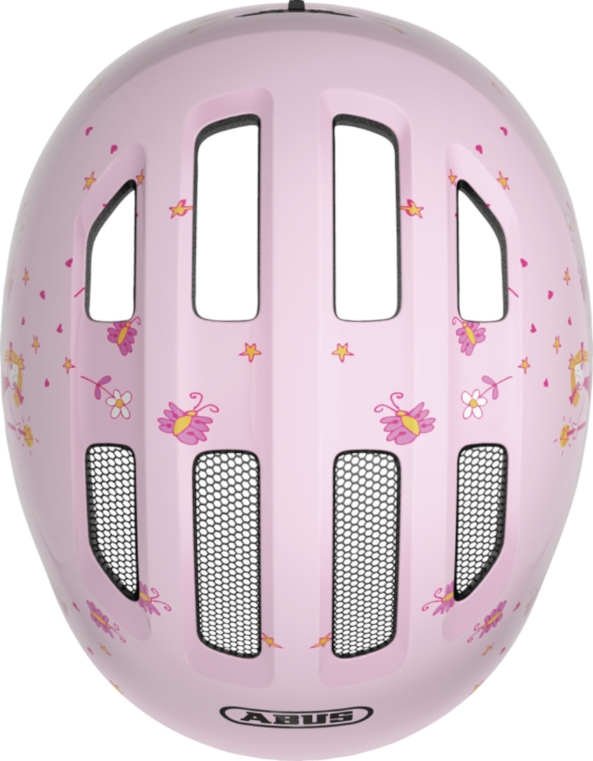 ABUS Kinderhelm Smiley 3.0 LED - M rosa princess