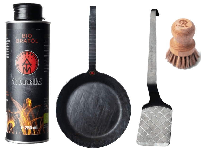 TURK geschmiedete Pfanne im Geschenkset