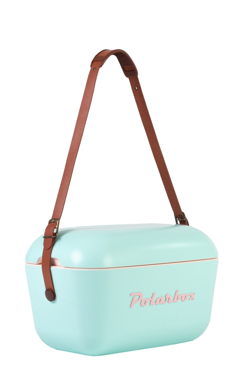 POLARBOX Kühlbox 20 Liter Cyan Rosa Classic