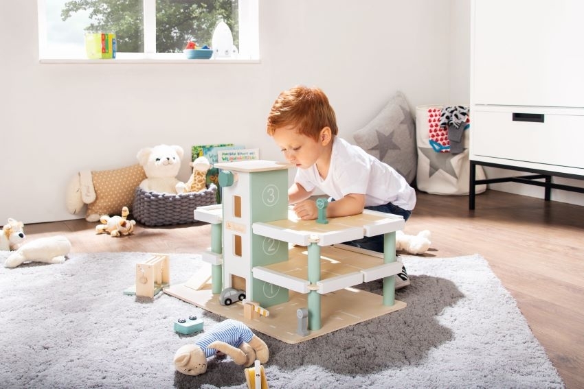 PINOLINO Parkhaus Kurt mit Zubehör