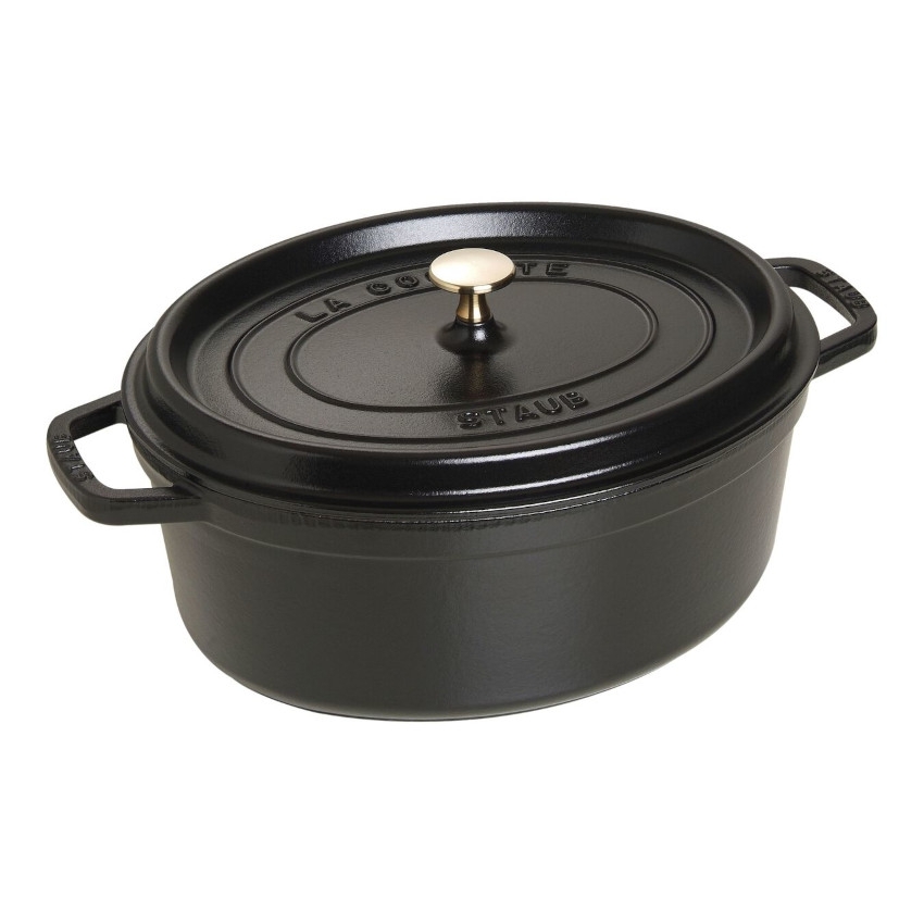 STAUB Staubla Cocotte 31 cm, schwarz