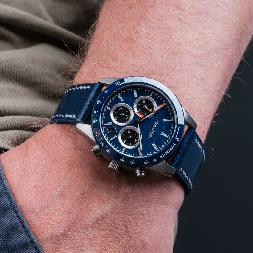 HOLZKERN Neverrest Titanuhr