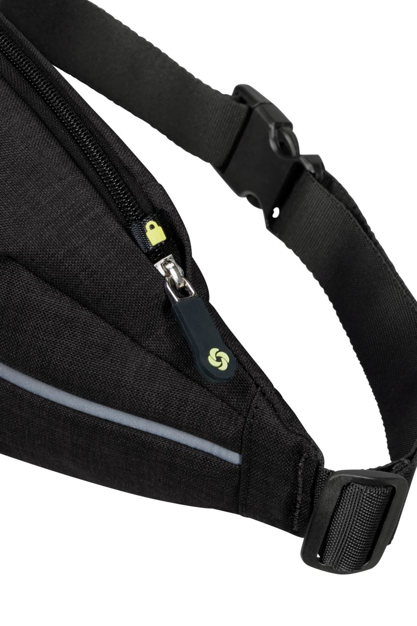 SAMSONITE Securipak Waistbag, Black Steel