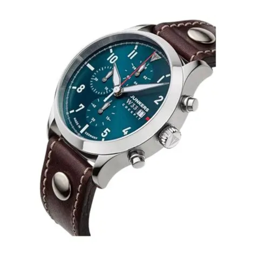 JUNKERS Cockpit W33 Chronograph 42 mm Herrenuhr