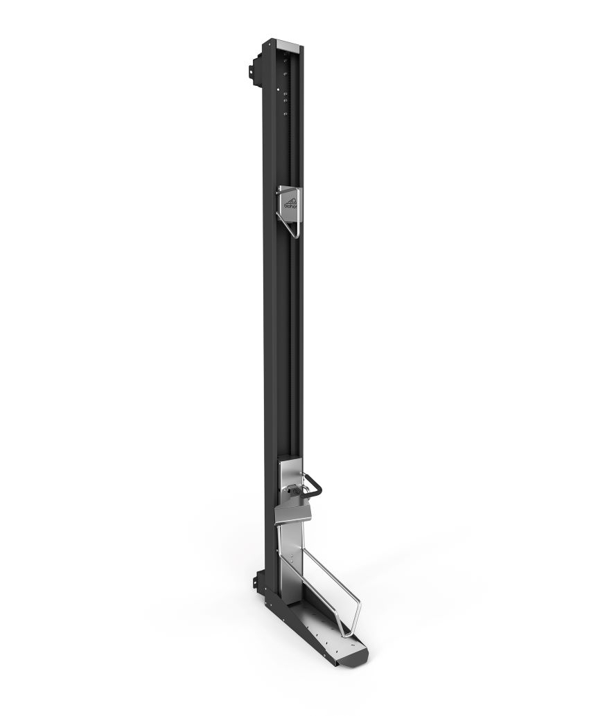 BIOHORT Bikelift Wandmontage schwenkbar dunkelgrau