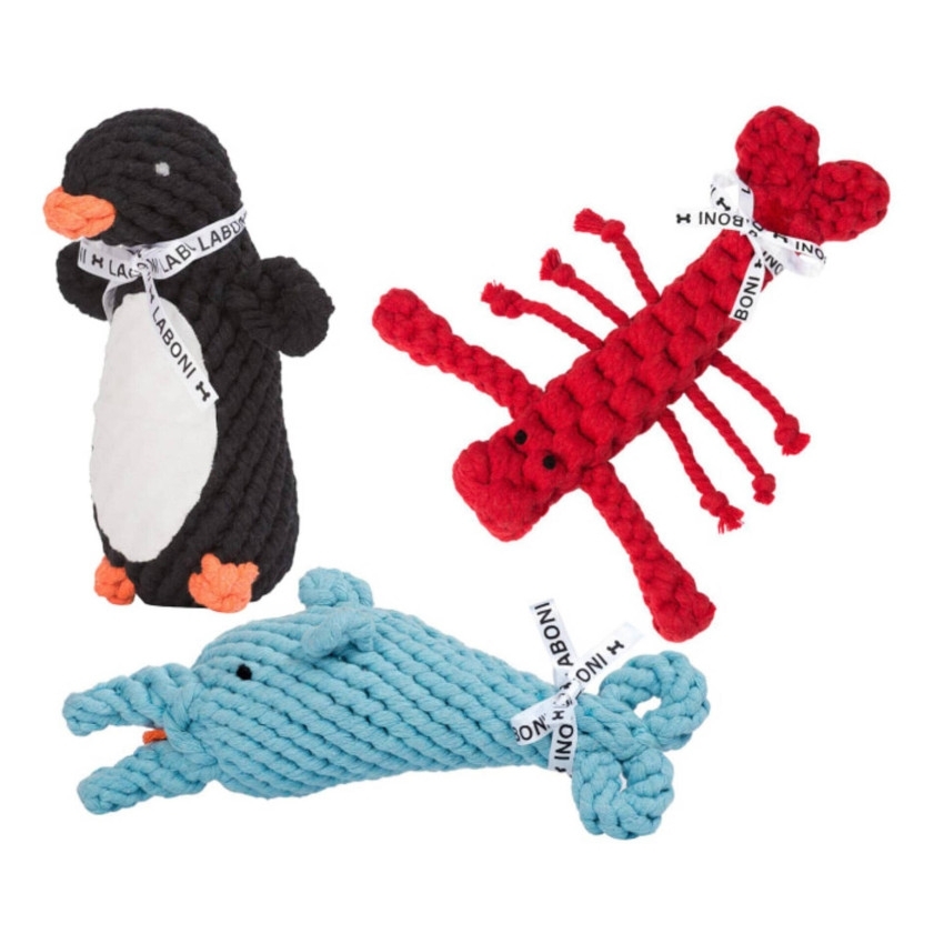 LABONI Hundespielzeug Set Big Ocean
