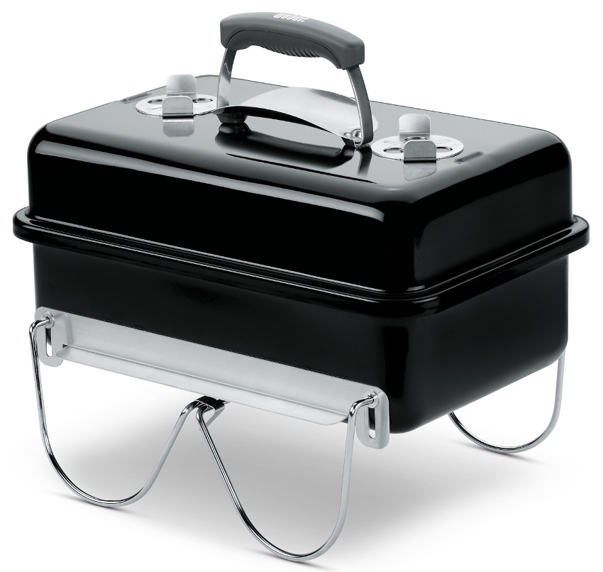 WEBER Go-Anywhere Holzkohlegrill, Black