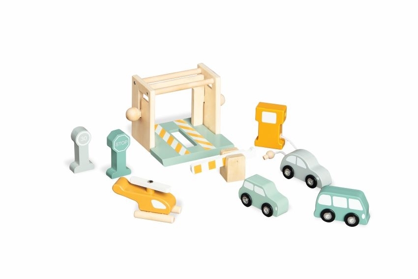 PINOLINO Parkhaus Kurt mit Zubehör