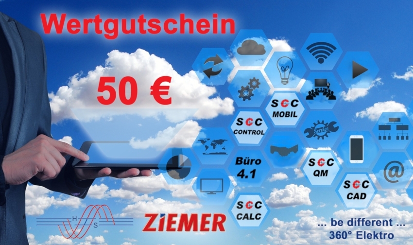 ZIEMER Wertgutschein 50 EUR