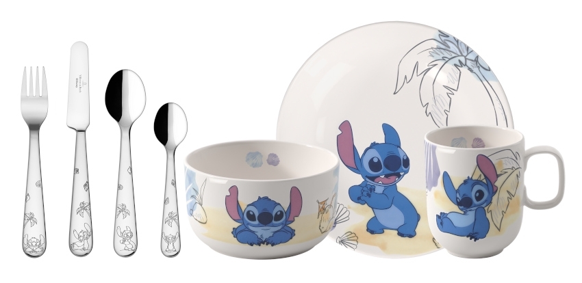 VILLEROY & BOCH Disney Stitch Kindergeschirr 7 tlg