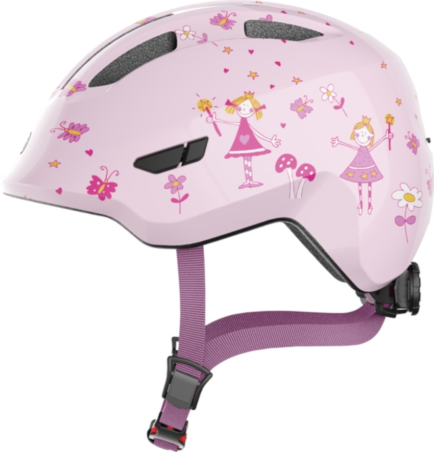 ABUS Kinderhelm Smiley 3.0 LED - M rosa princess