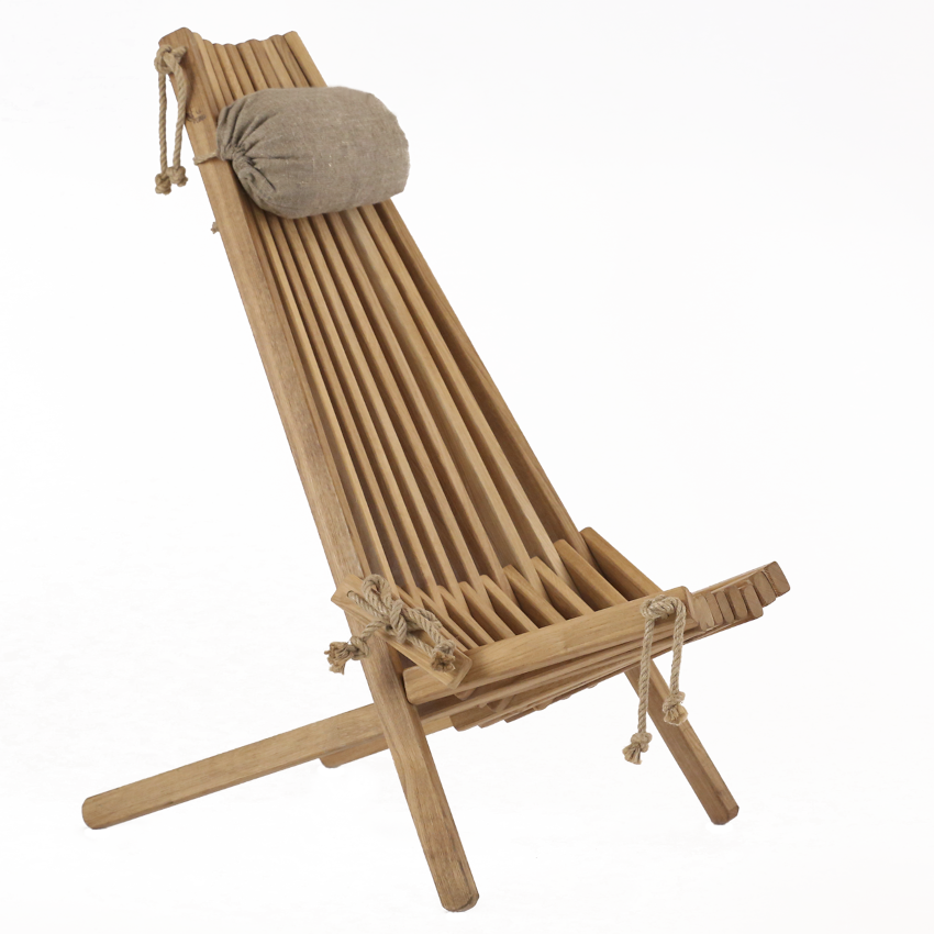 ECOFURN EcoChair Eiche inkl. Kissen