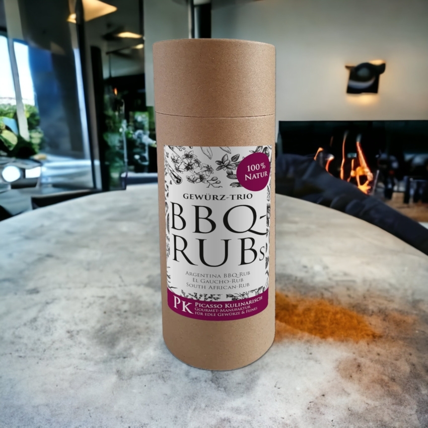 PICASSO KULINARISCH BBQ Rubs in Design Dose