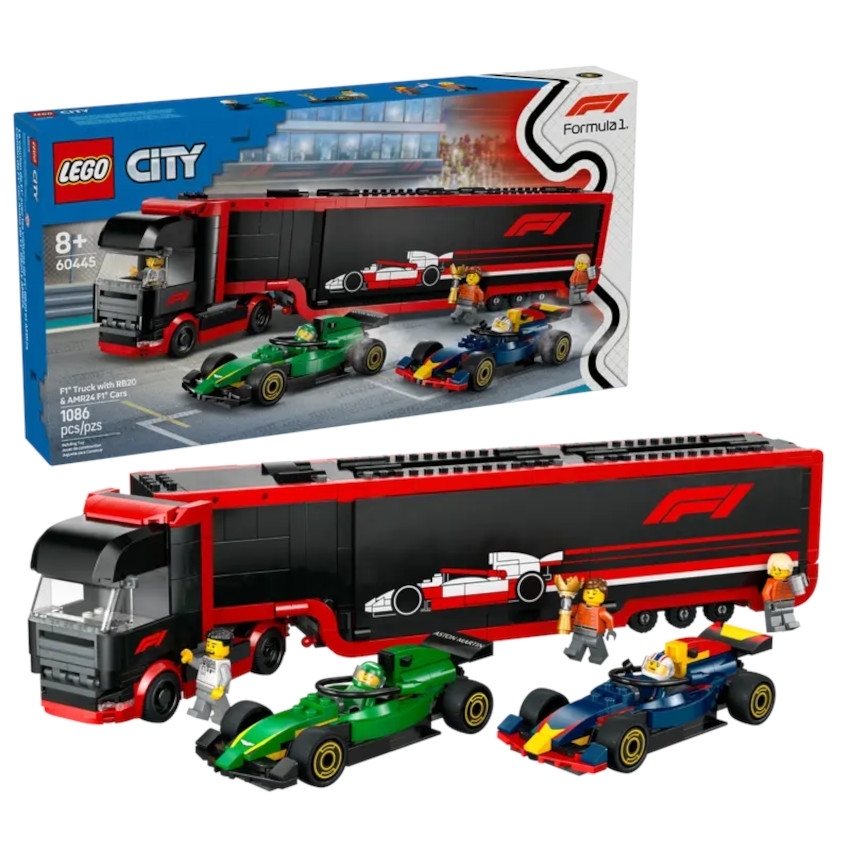 LEGO City Formula 1 F1 Transporter mit Rennautos