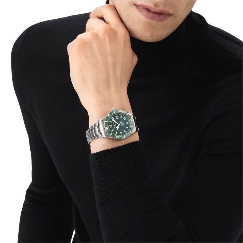 MONTBLANC 1858 Iced Sea Automatic Date - grün