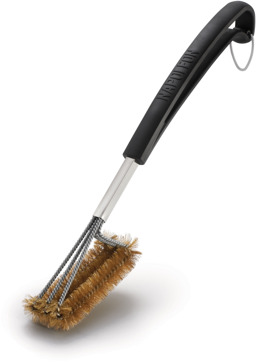 NAPOLEON Dreireihige Grillbürste mit Messingbürste