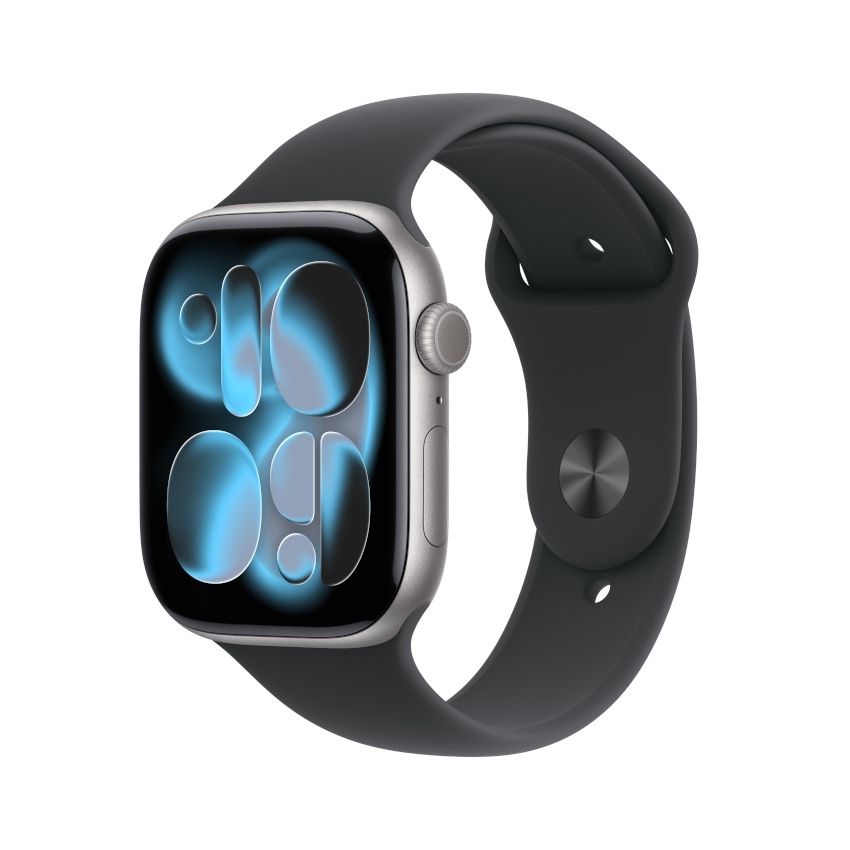 APPLE Watch Series 11, 46 mm, Space Grau, S