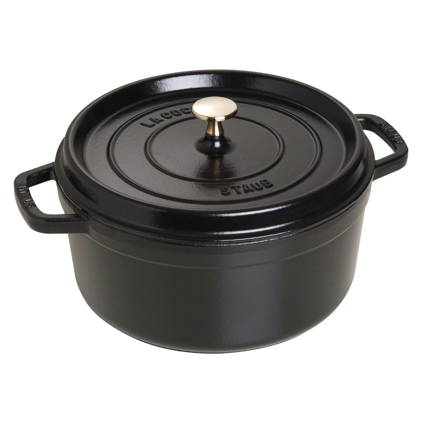 STAUB Staubla Cocotte 26 cm, schwarz