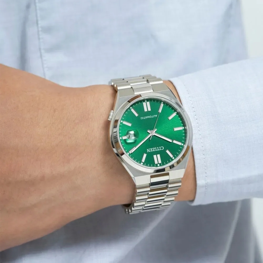 CITIZEN Tsuyosa Automatic Edelstahl Herrenuhr