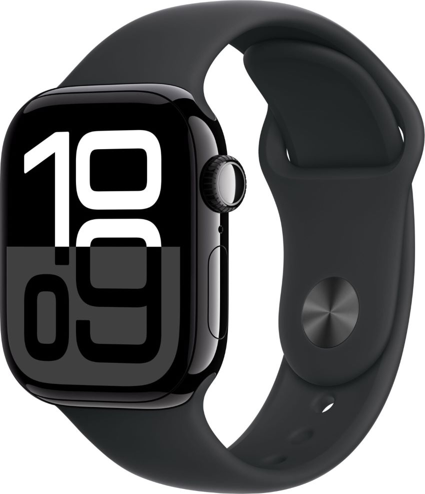 APPLE Watch Series 10 Schwarz, 42 mm Band S/M