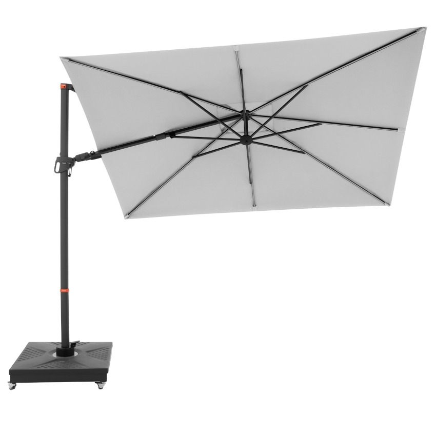 DOPPLER MyZone Side Sonnenschirm Hellgrau