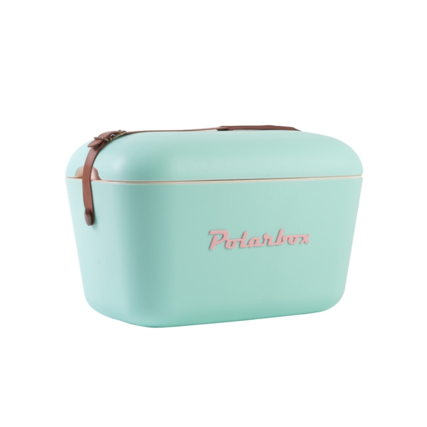 POLARBOX Kühlbox 20 Liter Cyan Rosa Classic